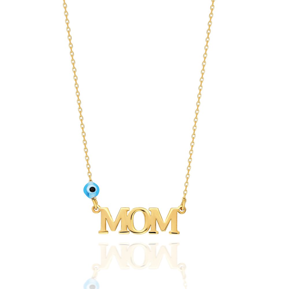 Laseyta 925 Gümüş Mom/Anne Kolye